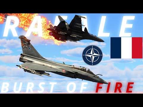 War Thunder-SIM | Rafale M F3-R | NATO's best 4.5 gen and omni-role dogfighting masterpiece 🔥🐌!!!