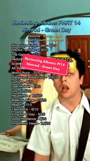 Nimrod Album Review | Green Day Songs & Reviewing Albums