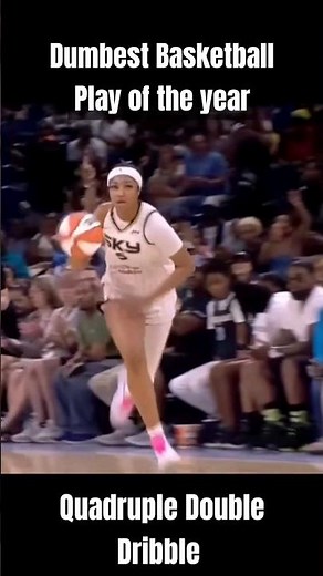 The Angel Reese Quadruple Double Dribble 😳
