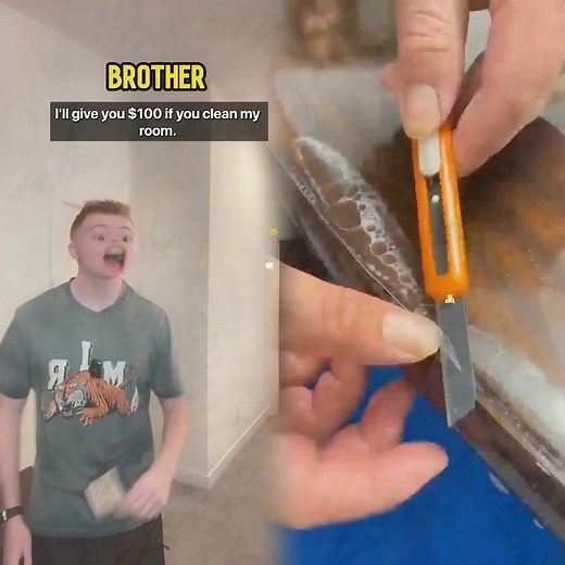 Brother Bribes Sister With Money #Shorts