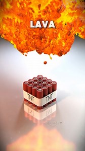 24K views · 2.2K reactions | Realistic Minecraft TNT vs Fluids #realistic #animation #minecraft #fluid #satisfying | Jonas Meyer | Facebook