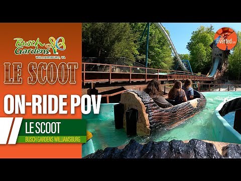 Le Scoot On-Ride POV | Busch Gardens Williamsburg