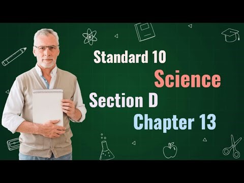 Class 10 Science | Vikas First Test Assignment 2025 | Section D | Chapter 13 | English Medium