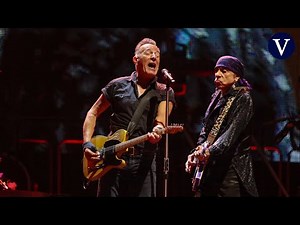 El concierto de Bruce Springsteen en Barcelona: ocho minutos del "boss" en el Estadi Olímpic