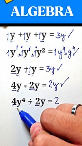 14K views · 458 reactions | operaciones con una variable #algebra #AlgebraicExpressions #MatematicasParaTodos #maths #seguidoresfacebook | Matematicas - Aprender es Avanzar | Facebook