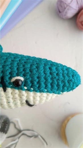 Crochet Shark - Cute & Beginner Friendly