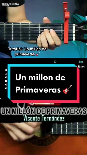 Un millon de primaveras 🎸 #guitarra #aprendeguitarra #guitarradesdecero #cursoguitarra #unmillondeprimaveras