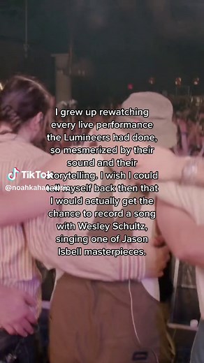 “If We Were Vampires” is a song about time, aging, and what true love really is. It’s a song that has meant a lot to me ever since my mom played it for me on a road trip years ago. Hearing Wes sing with me on this Spotify single version is a bucket list item crossed off. So grateful to Wes for being a part of it, Gabe Simon for helping bring it to life, and to Spotify for giving me the opportunity. I hope you enjoy it as much as I do @The Lumineers @Spotify #newmusic #noahkahan #stickseason #fyp