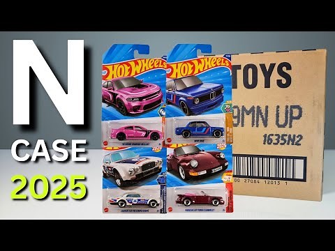 Unboxing Hot Wheels 2025 - N Case!