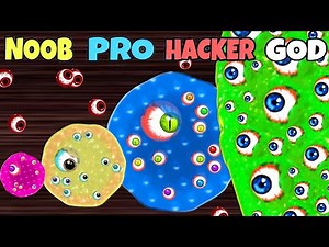 Alien Blob io All Levels Gameplay NOOB vs PRO vs HACKER vs GOD