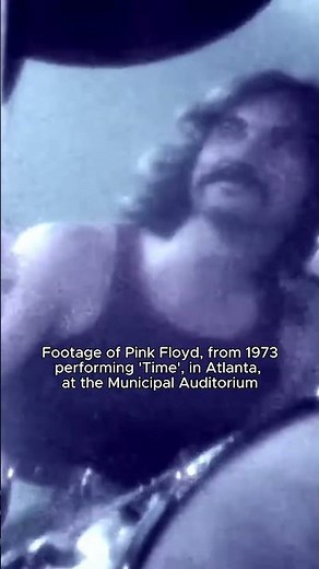 Pink Floyd performing 'Time' less than a month after it's release in 1973.
