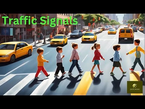 Traffic Signals I Standard 1 English Poem | Fun and Educational Rhymes for Kids