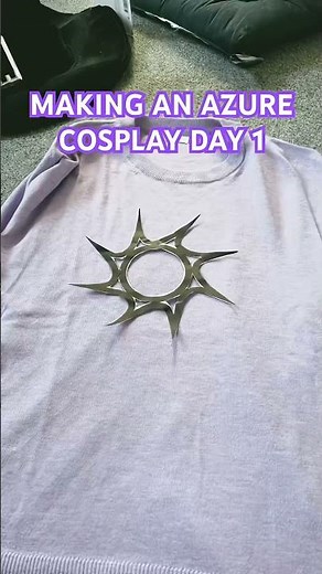 MAKING AN AZURE COSPLAY DAY 1 #cosplay #forsaken #spawn #azure