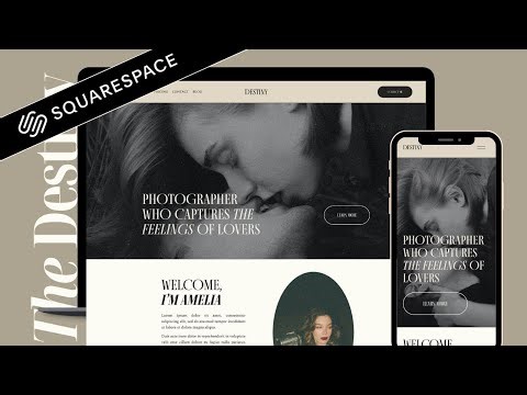 Squarespace 7.1 Website Template Tutorial | How To Edit a Squarespace Website