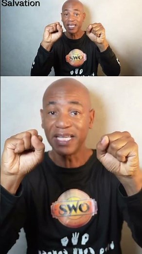 How to sign: “SALVATION “ in ASL