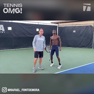 53K views · 469 reactions | We're interrupting our regularly scheduled programming for the wildest tennis workout we've ever seen. Check this out.  | Tennis Channel | Facebook