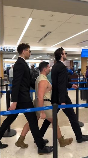 How do they walk so perfectly in sync?