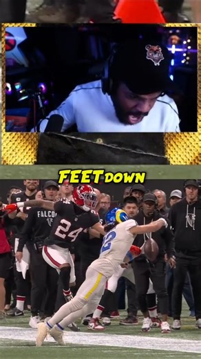 Adrian Armour on Instagram: "Puka's almost catch went crazy for a second #NFL #Rams #Falcons #OneHandedCatch #PukaNacua"