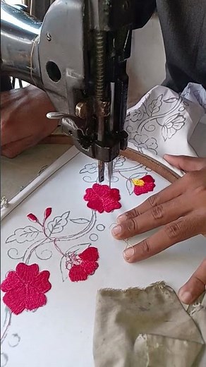 3D Puff Embroidery: Step-by-Step Tutorial#shorts #tutoria