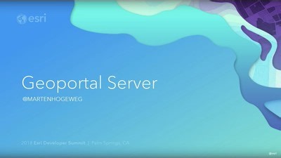 Esri's Open Source GeoPortal Server: Building Discovery Solutions