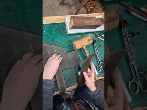 Part 8 of the 1776 cartridge box , revolutionary war cartridge box