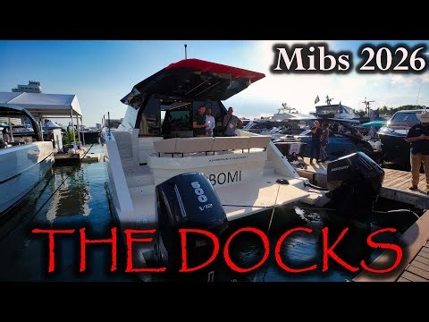 Full Walkthrough of the Docks at the 2026 Miami Boat Show (Myboatvideo.com Exclusive P1)