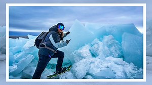 961 reactions · 284 shares | Nick and Andy discover the elusive blue ice while exploring Fayette Historic State Park. | MI Playground | Facebook