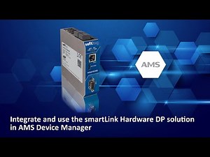 Integrate and use the Softing smartLink Hardware DP solution in AMS Device Manager