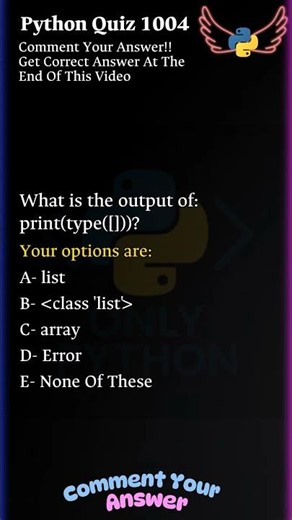 Just Python