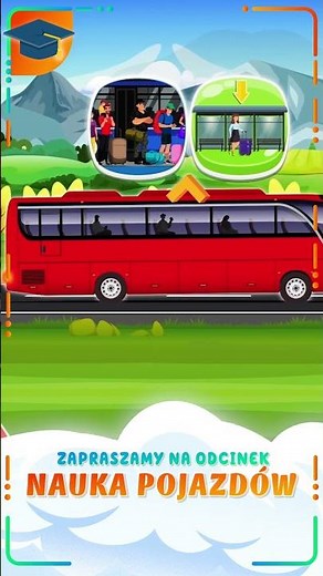 Jak wygląda Autobus. Bajka Edukacja dla dzieci. Nauka pojazdów