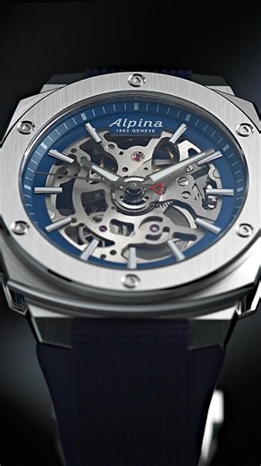 See the heart of adventure. The new Alpiner Extreme Skeleton Automatic — Swiss-made, inside and out. | Alpina Watches