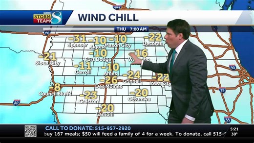Iowa weather: Tracking some snow chances and the season's coldest temps
