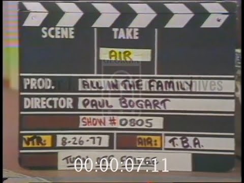All In The Family - Edith's 50th Birthday: Part 1 Production Slate