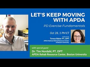PD Exercise Fundamentals: Let's Keep Moving with APDA