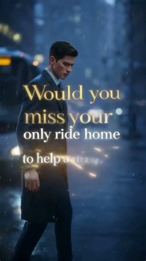 Would You Miss Your Only Ride Home… for a Stranger? 💔