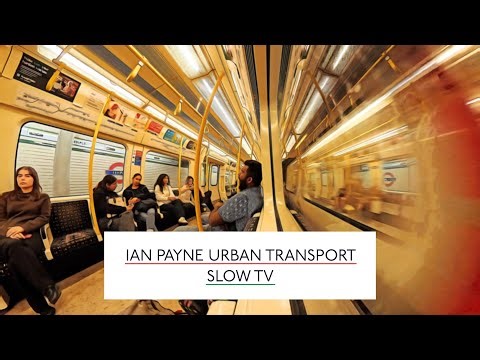 SLOW TV | London Underground District Line Part 1– 7 Hours of Real Coninuous Travel