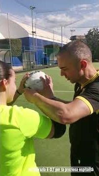 Allenamento portiere futsal femminile con Sara