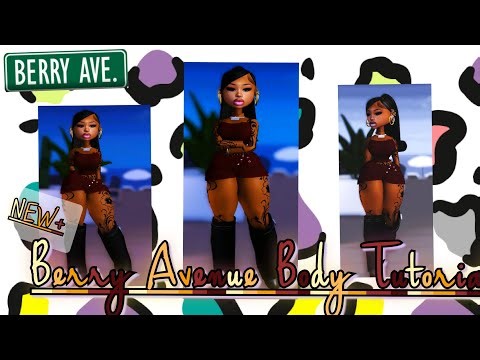How to BODY in Berry Avenue |Step by Step #berryave #roblox #robloxavatar