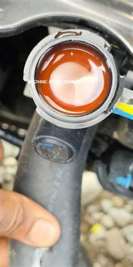 Engine coolant check easily (DIY) 👍😊 #shortvideo #short