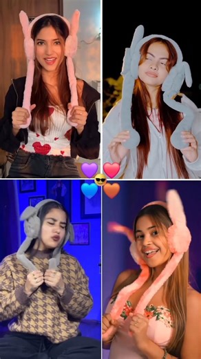 Pookie Trend 🐰💗 || 💜🆚 ❤️🆚 💙🆚🤎 || #viral​ #trending​ #pookie​