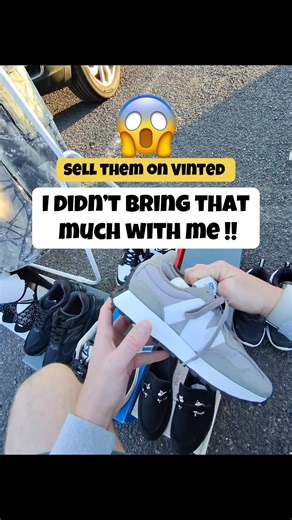 I found the DEAREST New Balance trainers at the Carboot Sale #carboot #thrift #newbalance #reseller