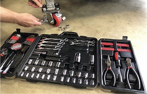Watch Apollo Tools SAE and Metric Mechanics Tool Set on Amazon Live