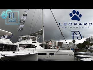 FLIBS 2019 - Leopard 58 Catamaran - I finally found a Sail at Ft. Lauderdale International Boat Show