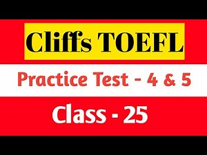 Cliffs TOEFL # Practice Test - 4 & 5 # Page - 416