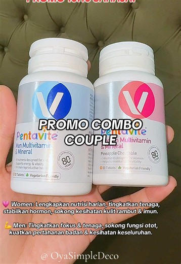 Multivitamin Pentavite: Essential Daily Supplement for Women