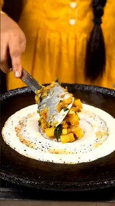 Don't Miss This Easy Masala Dosa Recipe #Foodie #Shorts