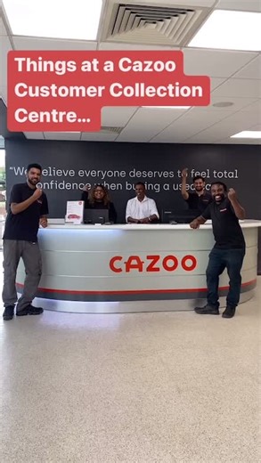 Things at Cazoo that just make sense.. Customer Collection Centre edition! Featuring our crew from Wembley🤌