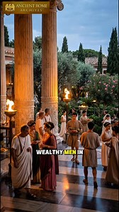 The Roman cena was the centerpiece of elite social life in the Roman Empire, blending food, ritual, entertainment, and status into a carefully staged event. Far more than a simple meal, it was a display of wealth, cultural refinement, and social hierarchy. Guests arrived in formal attire—men in togas and women in silk stolas—before reclining on triclinia arranged around low tables. Meals were eaten by hand, as forks were unknown, and posture itself signaled status and leisure. The dinner followe