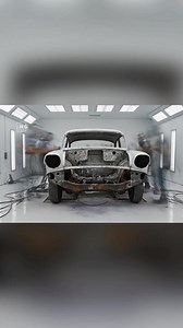 Owner: 'Make this Bel Air look brand new.' AI Workshop: 'Affirmative. Processing original 1957 paint codes... Calibrating chrome reflection... Removing dents with micron precision.' 🖥️⚙️ ​The result? Get your sunglasses ready, the shine is blinding! ✨ Detroit Steel meets Silicon Valley. ​#chevrolet #BelAirRestomod #legend #AIConcepts #classiccarsdaily | Insect Racing