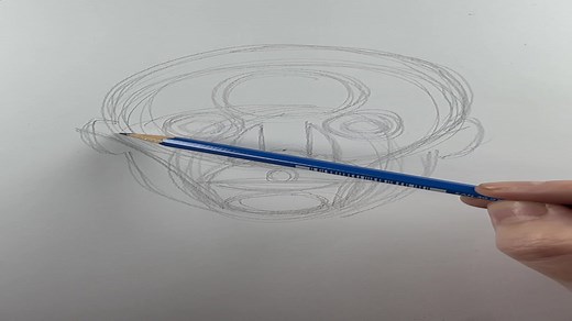 Drawing the face 👨‍🦲using circles. The Reilly method explained in under a minute! Comment FACE if you’d like me to teach this method in a long video. ✍️ #reillymethod #drawingtutorial